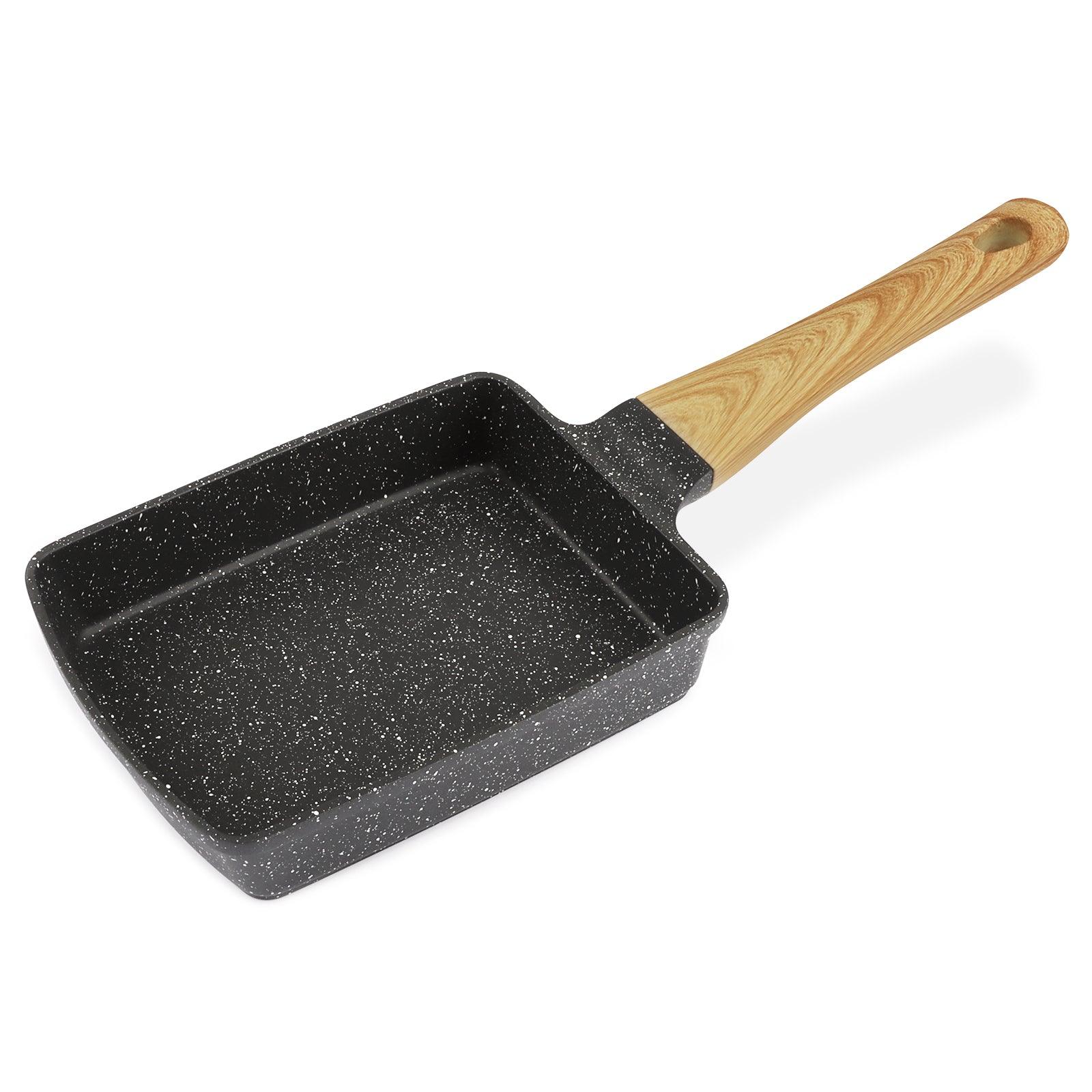 GiPP Japanese Omelette Pan, Tamagoyaki Egg Pan, Nonstick Egg Frying Pan, Rectangle Granite Cookware, PFOS & PFOA Free - GiPP Kitchenware